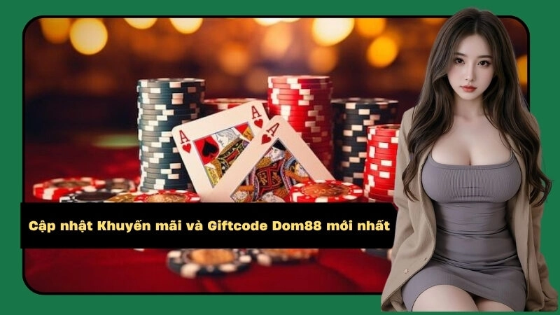 Cập nhật Khuyến mãi và Giftcode Dom88 mới nhất