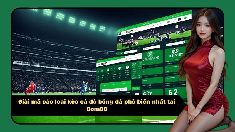 Giải mã các loại kèo cá độ bóng đá phổ biến nhất tại Dom88
