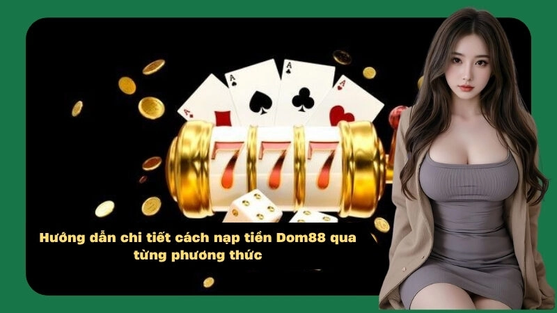 Hướng dẫn chi tiết cách nạp tiền Dom88 qua từng phương thức