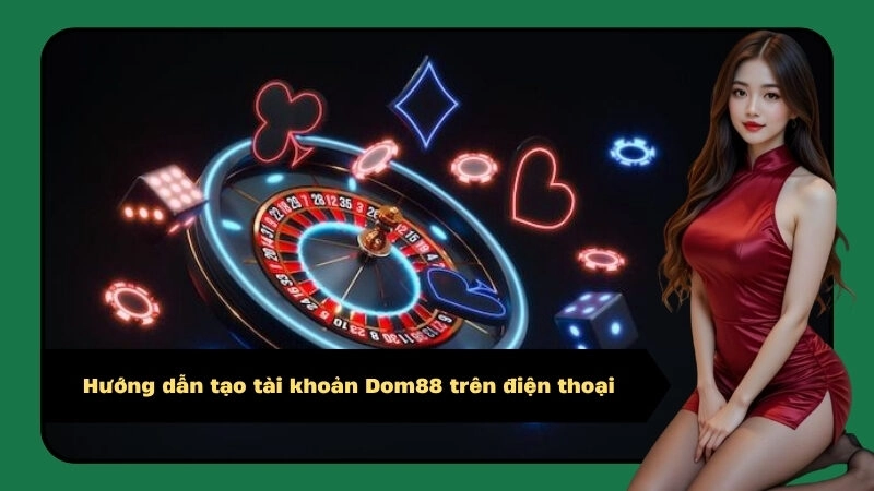 Hướng dẫn tạo tài khoản Dom88 trên điện thoại