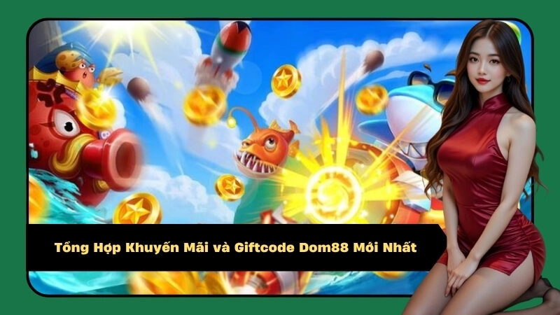 Tổng Hợp Khuyến Mãi và Giftcode Dom88 Mới Nhất